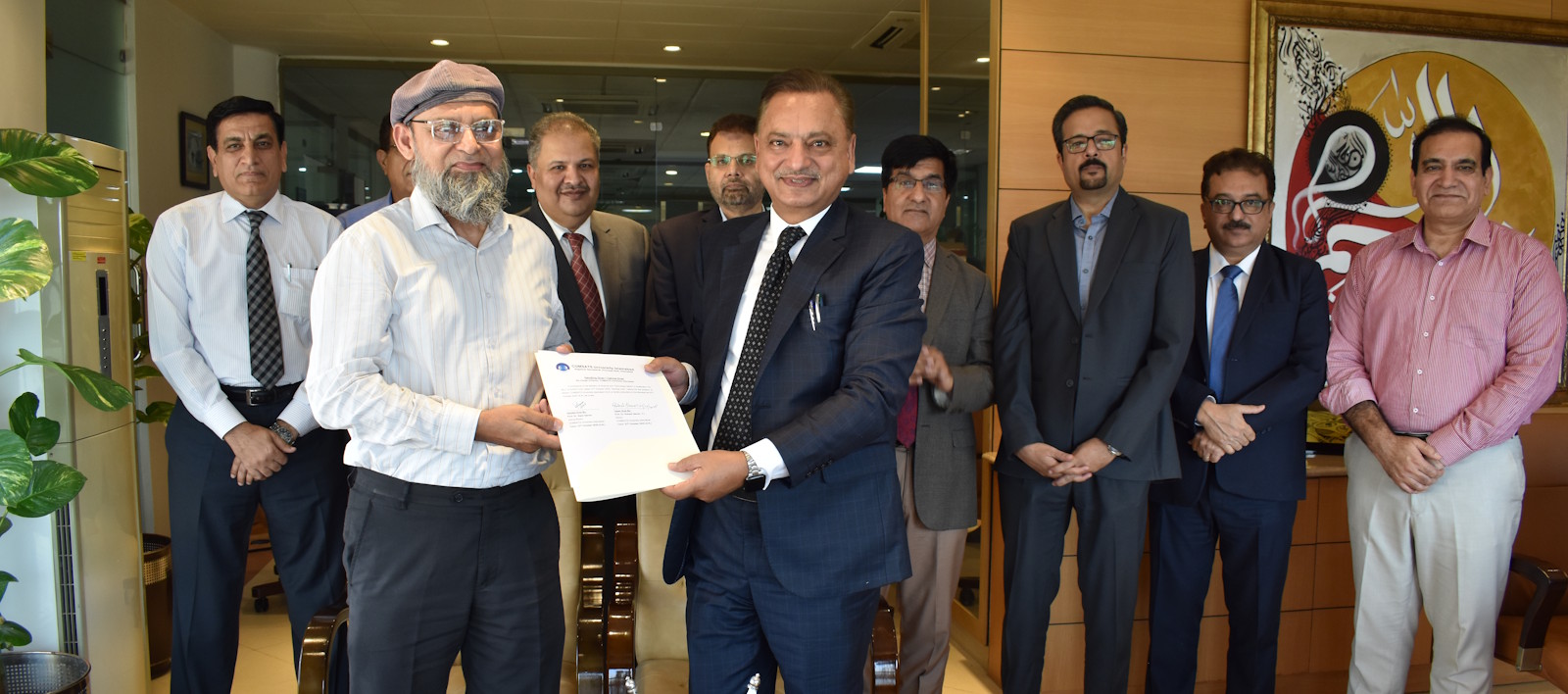 Prof. Dr. Raheel Qamar, T.I., assumes charge as Rector COMSATS University Islamabad on 27th October 2025